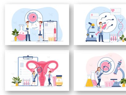 14 Fertility Clinic Illustration