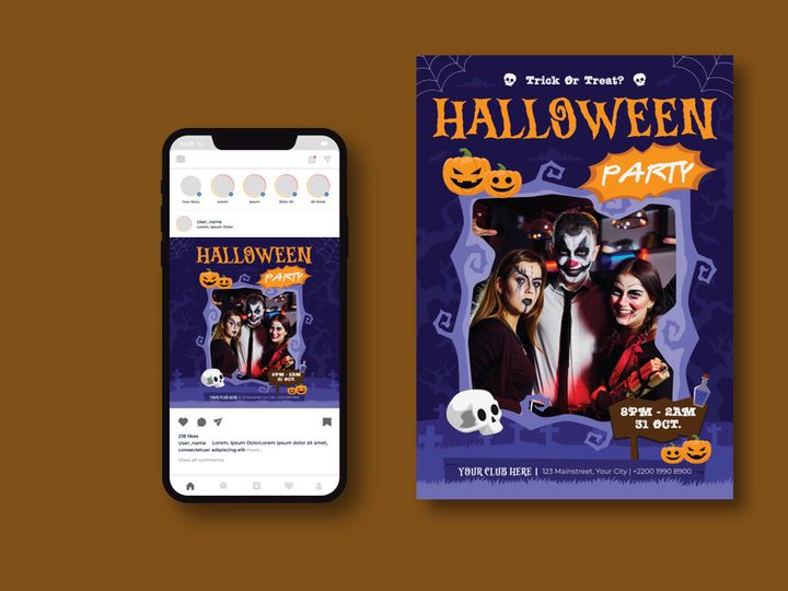 Halloween Party Flyer