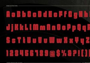 Exodiah | Bold Display Sans Serif