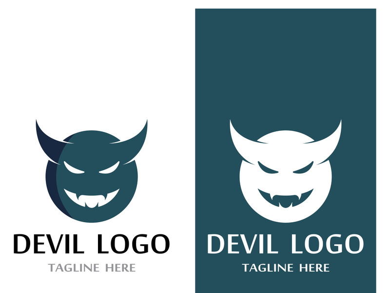 Devil sign and symbol logo