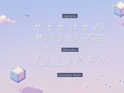 Word Craft | Premium Pixel Font