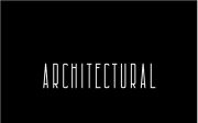 Architectural: Free condensed font