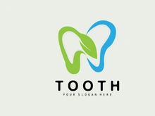 Tooth logo, Dental Health Vector, Care Brand Illustration