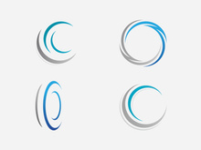 Circle logo template vector icon design