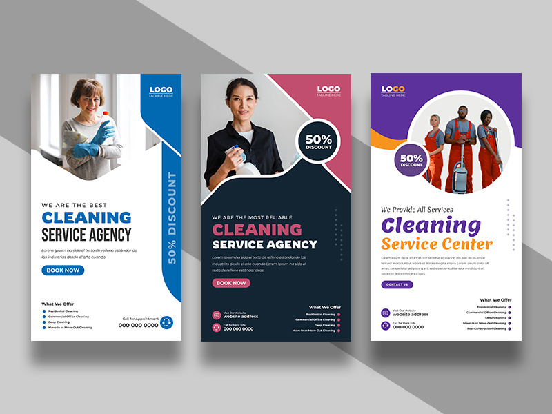 Cleaning Service Instagram Story Template Ver-2