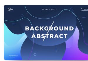 Abstract trendy gradient background