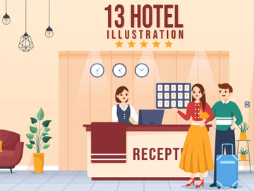 13 Hotel Illustration preview picture