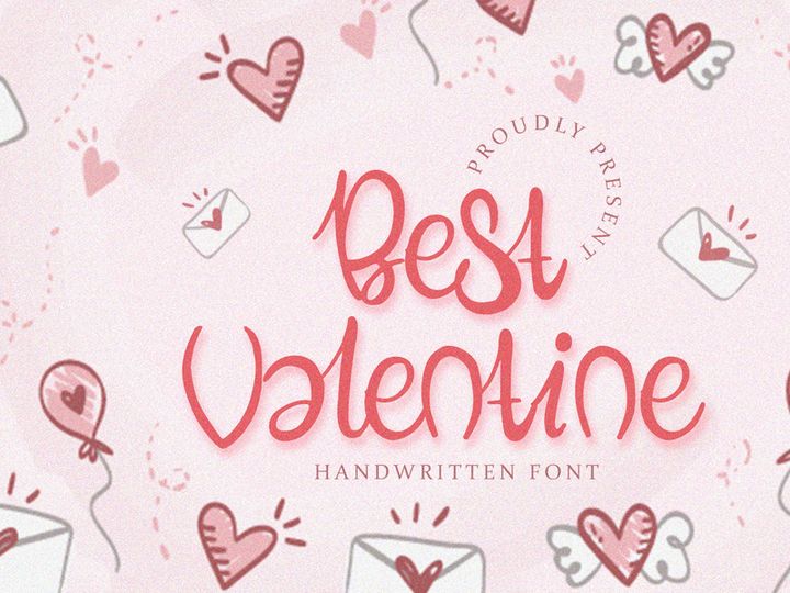 Best Valentine - Handwritten Font preview picture
