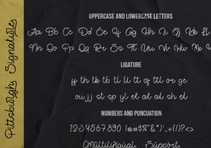 Free Font | Pittsburgh Signature