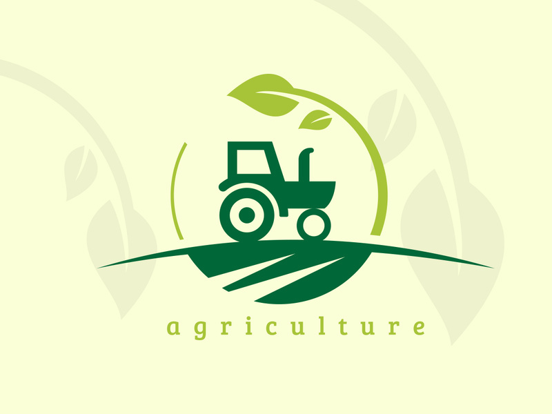 Tractor logo or farm logo, suitable for any business related to agriculture industries.