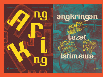 [Free] Angkring | Display Typeface