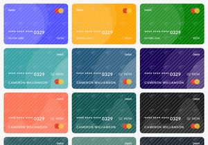 Banking-Kartendesign