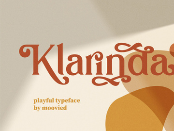 Klarinda Free Playful Serif preview picture