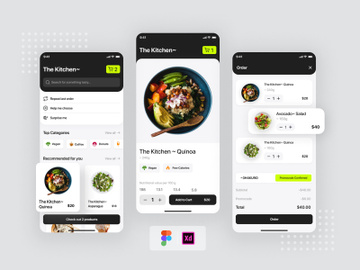 Food Delivery App (IOS Kit) preview picture