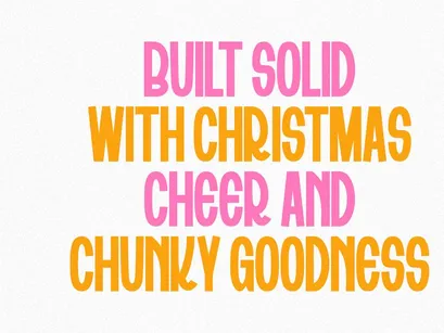 Remember - Chunky Display Font