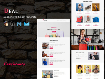 Deal - Responsive Email Template preview picture