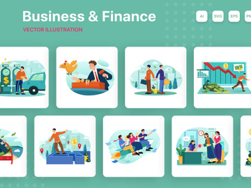 M195_Business Finance Illustrations preview picture