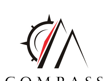 compass icon isolated on background.modern flat compass pictogram,business,marketing,internet concept.trendy simple vector symbol for websitedesign or button to mobile app.logo illustration. preview picture