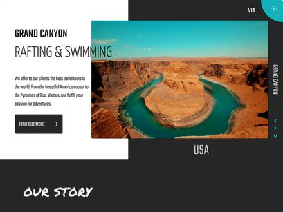 Via - Travel Agency - Figma Web Template