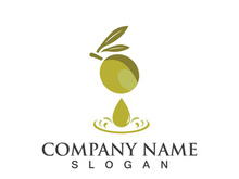 Extra virgin olive oil logo icon design vector illustration