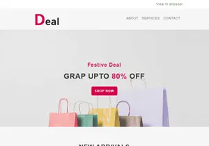 Deal - Responsive Email Template
