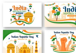 13 India Republic Day Illustration
