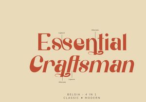 Belgia Modern Classic Font