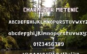 Metenic - Handwritten Font