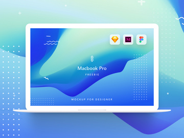 MacBook Pro mockup preview picture