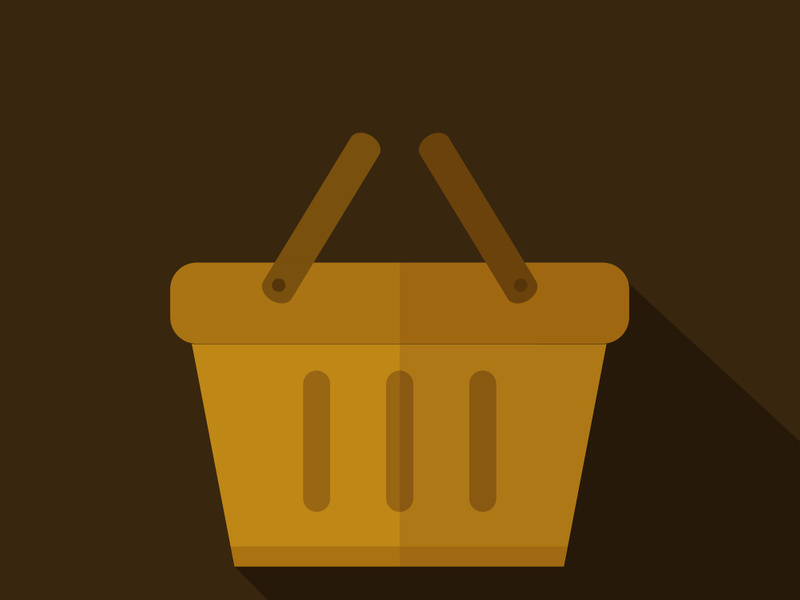basket shopping icon