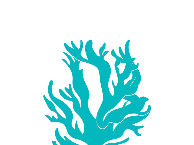 Corals icon logo design and symbol illustration vector