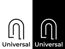 Abstract creative logo element is universal, can be used for business, brand, company, business card, property or building.