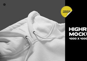 Realistic Hoodie Mockup