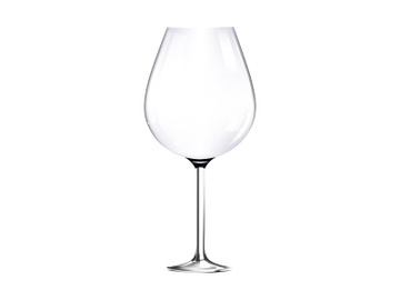 Empty glassware for wine realistic vector illustration preview picture