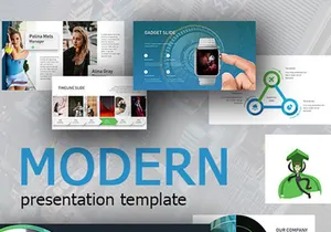 Free Modern Presentation Template