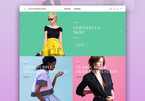 Fashion Shop Free PSD Template