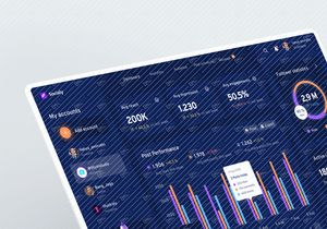 Socialy - Social Media Dashboard