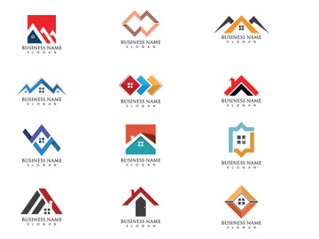 Home house building logo vector preview picture