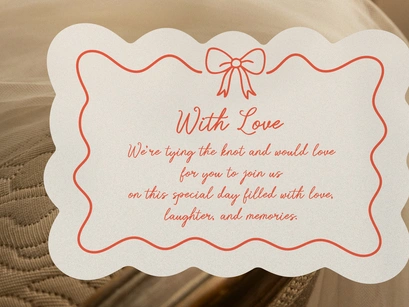 Whimsy Bittersweet | Handwritten Script