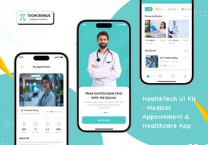 HealthTech UI Kit - Medical Appointment & Healthcare App