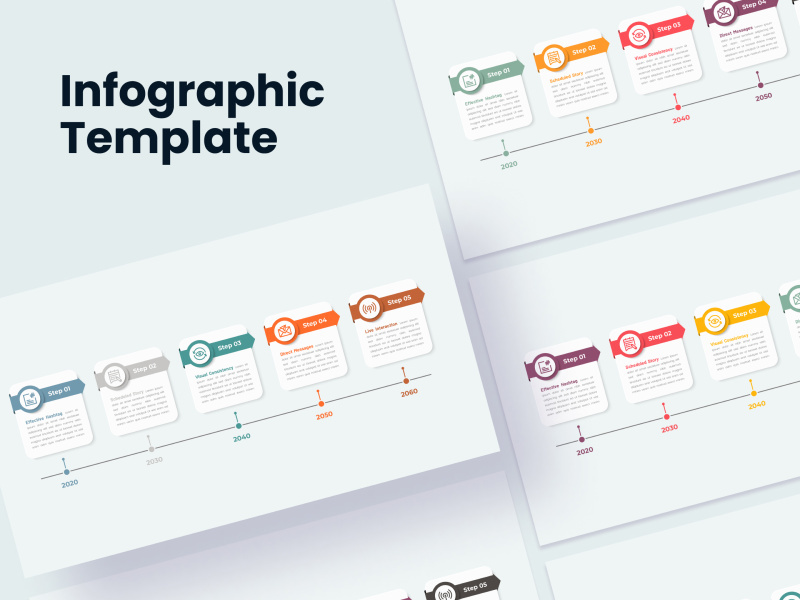 Instagram infographic template
