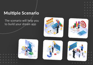 Set of Marketing Strategy Illustration V2