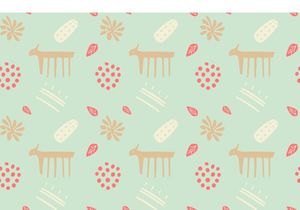 10 Modern Summer Scandinavian Doodle Patterns