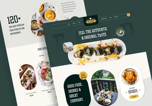 Restaurant - Responsive Web Design Template