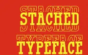 Famous Stacked - Vintage Stacked Font