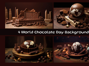 World Chocolate Day Background preview picture