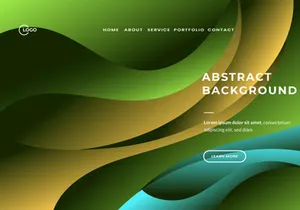 Vibrant Green Background Abstract