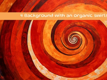 Background with an organic texture and wooden swirls preview picture