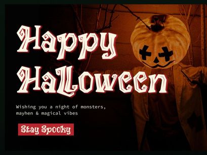 Keramat | Display Horror Font