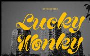 Lucky Wonky | Bold Script Font